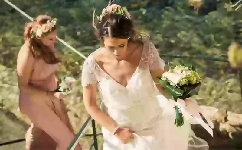 Laura + Dave's Romantic Fairytale Greek Island Wedding